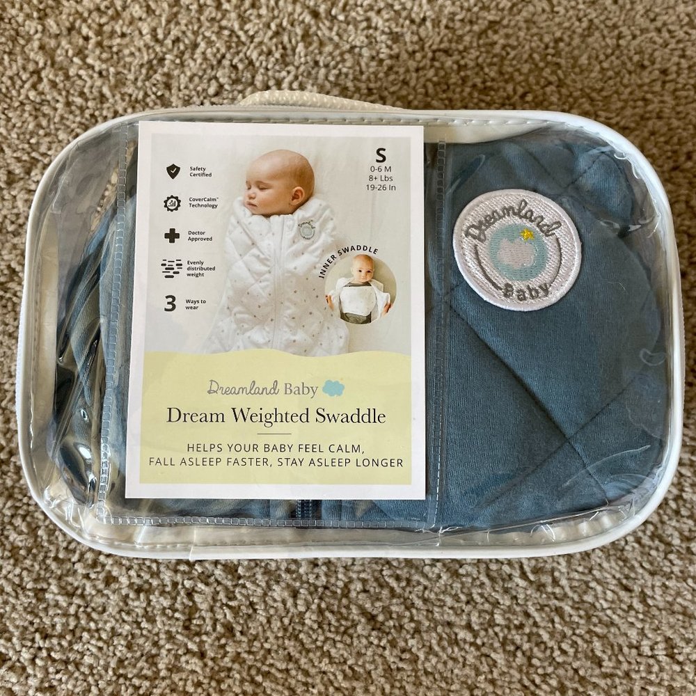 Dreamland Baby Weighted Sleep Swaddle, 0-6 months